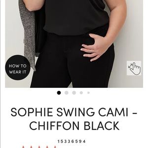 Torrid Size 1 Black Cami